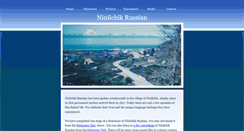 Desktop Screenshot of ninilchikrussian.com